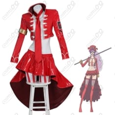 【ワンピース】ベロ・ベティ コスプレ衣装 革命軍東軍戦闘服・深Vジャケット再現 - 1枚目の画像（サムネイル）