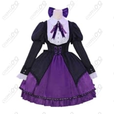 パンティ&ストッキング『ストッキング』コスプレ衣装 高再現 ゴスロリワンピース - 1枚目の画像（サムネイル）