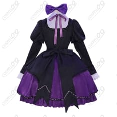 パンティ&ストッキング『ストッキング』コスプレ衣装 高再現 ゴスロリワンピース - 3枚目の画像（サムネイル）