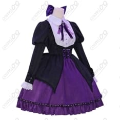 パンティ&ストッキング『ストッキング』コスプレ衣装 高再現 ゴスロリワンピース - 2枚目の画像（サムネイル）
