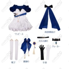 原神「フリーナ」コスプレ衣装 透湿素材で快適・高再現の同人セット - 4枚目の画像（サムネイル）