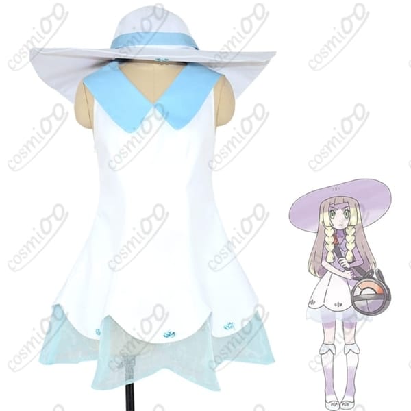 ポケットモンスター サン・ムーン リーリエ 白ワンピ×つば広帽子の高再現セット