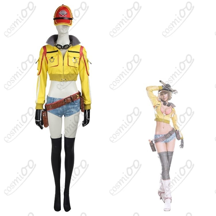 FF15 シドニー・オールム コスプレ衣装 高品質 セクシーなワークウェア再現 - 1枚目の画像