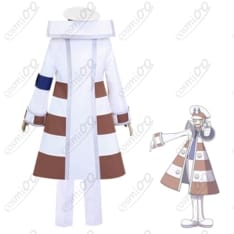 ポケモンBW クダリ コスプレ衣装 白のサブウェイマスター制服 高再現 - 2枚目の画像（サムネイル）