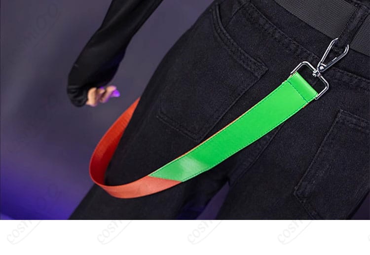 コスプレ衣装 装飾的な系帯のデザイン