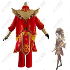 第五人格 骨董商（戚十一）風に靡く旗 コスプレ衣装 フルセット・新春祝祭感 - 2枚目の画像（サムネイル）
