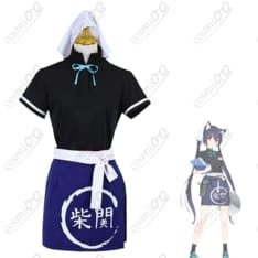 ブルーアーカイブ黒見セリカバイト制服コスプレ衣装高再現・通気性◎・フルセット