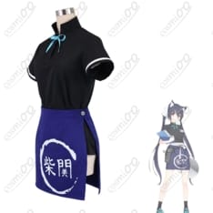 ブルーアーカイブ黒見セリカバイト制服コスプレ衣装高再現・通気性◎・フルセット - 4枚目の画像（サムネイル）