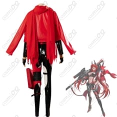 勝利の女神：NIKKE レッドフード コスプレ衣装 高再現・赤フードが主役 - 3枚目の画像（サムネイル）