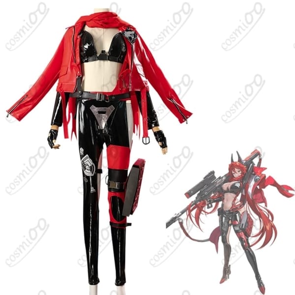 勝利の女神：NIKKE レッドフード コスプレ衣装 高再現・赤フードが主役