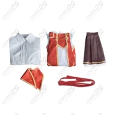 悪役令嬢レベル99 ユミエラ 学園制服コスプレ衣装 高再現・フルセット - 4枚目の画像（サムネイル）