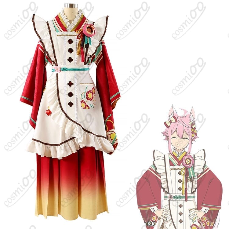 あんさんぶるスターズ！！姫宮桃李『恋こい喫茶』コスプレ衣装・フルセット・男女対応 - 1枚目の画像