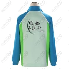 ツルネ 風舞高校弓道部 共通ジャージ（コート）高品質・動きやすいスポーティ設計 - 2枚目の画像（サムネイル）
