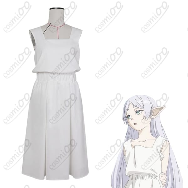葬送のフリーレン「フリーレン」コスプレ衣装清楚でミステリアスなワンピース