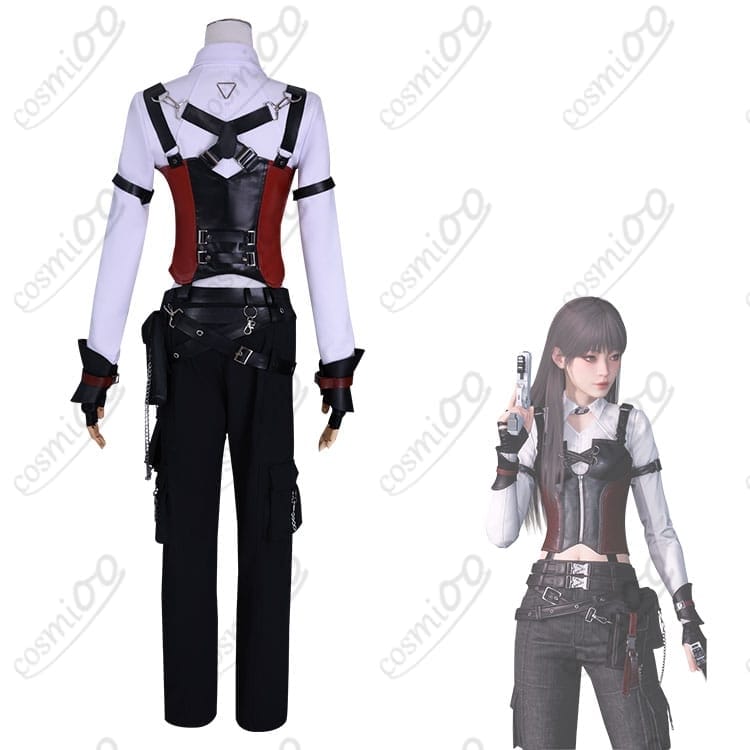 恋と深空 主人公（ヒロイン）コスプレ衣装 戦闘用スーツ 高品質・フルセット - 2枚目の画像