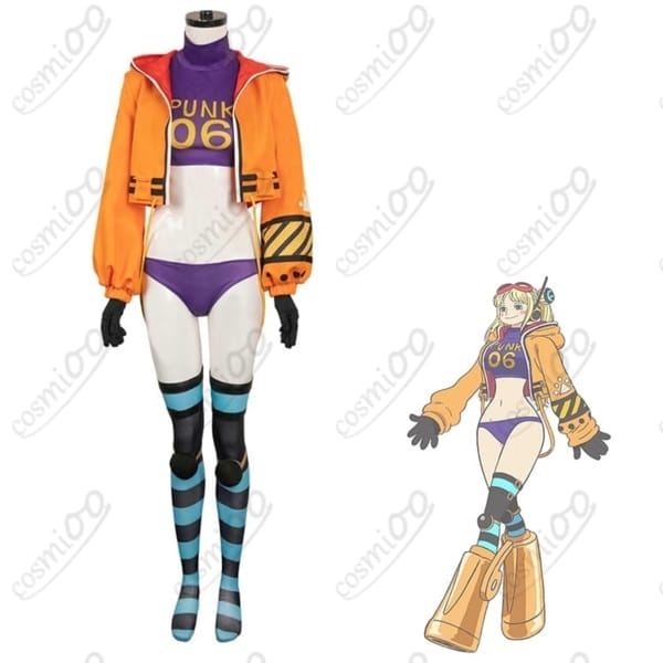 ONE PIECE ヨーク/PUNK-06 欲 コスプレ衣装 高再現・エッグヘッド編