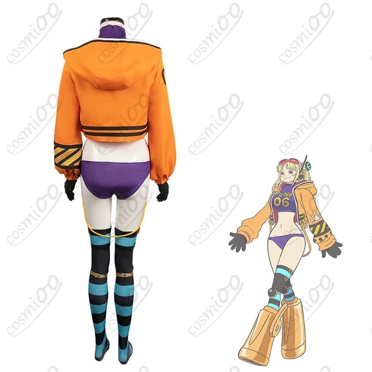 ONE PIECE ヨーク/PUNK-06 欲 コスプレ衣装 高再現・エッグヘッド編 - 3枚目の画像