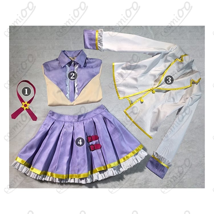 アイカツスターズ！エルザ・フォルテ 制服 コスプレ 高再現・ゴージャスな装い - 4枚目の画像
