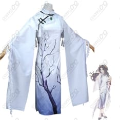 第五人格 心理学者（エダ）西湖コラボ衣装 高再現・上品な湖水色の蓮モチーフ - 2枚目の画像（サムネイル）