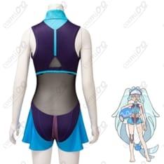 ポケモン×初音ミク アシレーヌ衣装 高再現 フルセット 清楚で優雅な歌姫デザイン - 3枚目の画像（サムネイル）