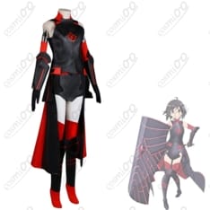 防振り『メイプル』コスプレ衣装 黒鎧と大盾を高再現 高品質フルセット - 2枚目の画像（サムネイル）