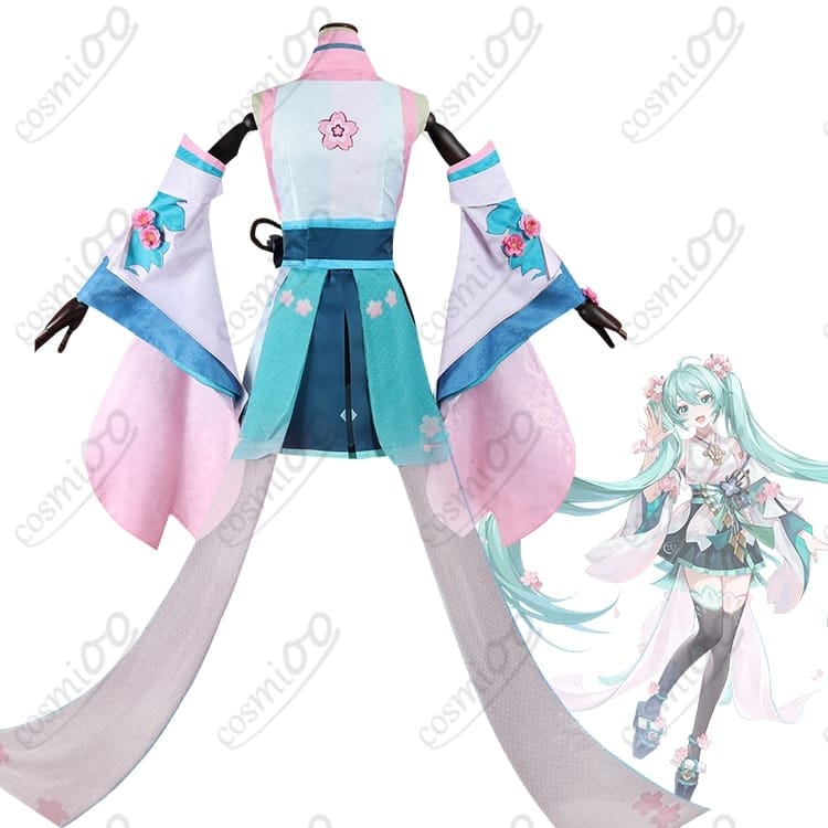初音ミク『陰陽師コラボ』コスプレ衣装 高再現・軽量で快適な着心地 - 3枚目の画像