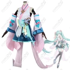 初音ミク『陰陽師コラボ』コスプレ衣装 高再現・軽量で快適な着心地 - 2枚目の画像（サムネイル）