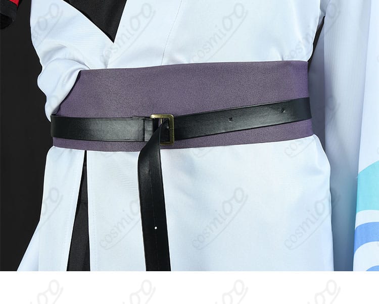 ランモバ × 銀魂 坂田銀時 コスプレ衣装の腰封・腰帯のディテール。コスプレ愛好者必見のリアルなディテール！