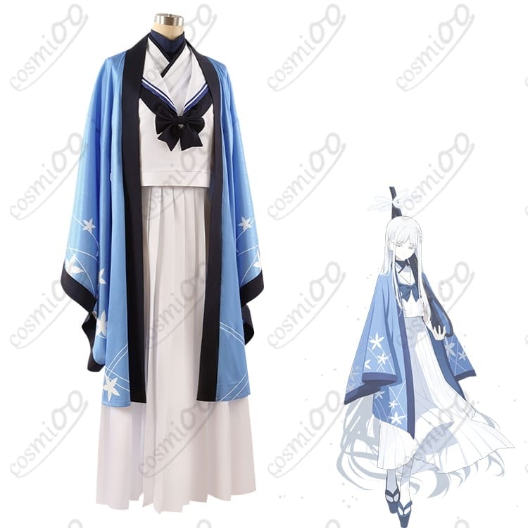 ブルーアーカイブ 御稜ナギサ コスプレ衣装 上品な白×青を高再現・高品質 - 2枚目の画像