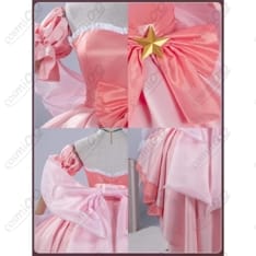 かみちゃまかりん花園花鈴女神化コスプレ衣装｜清楚ワンピ・手袋・髪飾り付き・高品質 - 4枚目の画像（サムネイル）