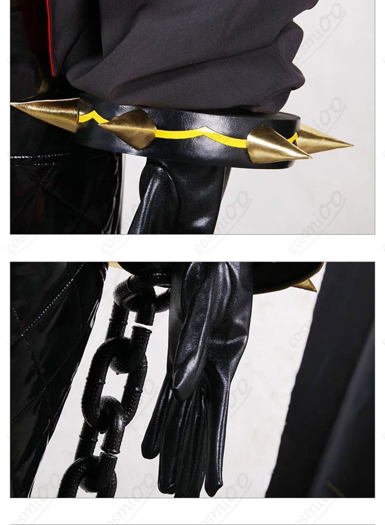 シャックル カトリーナ コスプレ衣装の衣袖と手袋装飾詳細画像