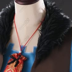 狼と香辛料 賢狼ホロ コスプレ衣装 耳尾付き 高再現 旅装フルセット - 3枚目の画像（サムネイル）
