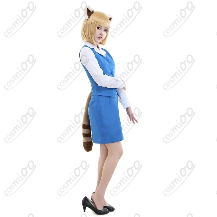 アグレッシブ烈子『烈子』コスプレ衣装 高再現・OL制服風デザイン - 2枚目の画像