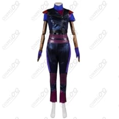 ディセンダント3「マル」コスプレ衣装 クール×パンクのレザー調デザイン - 1枚目の画像（サムネイル）