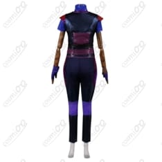ディセンダント3「マル」コスプレ衣装 クール×パンクのレザー調デザイン - 4枚目の画像（サムネイル）