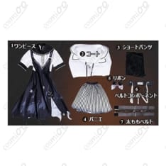 リバース：1999 バルーンパーティー コスプレ衣装 ワンピース＆コート - 7枚目の画像（サムネイル）