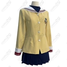 CLANNAD 古河渚 コスプレ衣装｜学園制服 高再現・清楚で優しい雰囲気 - 2枚目の画像（サムネイル）