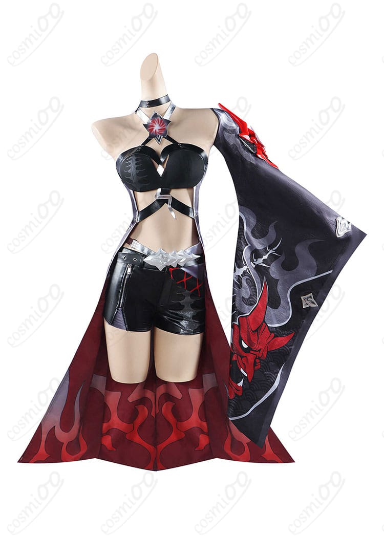 崩壊：スターレイル 黄泉 コスプレ衣装 戦闘服のサイズと寸法の対応図。自分にぴったりのサイズを選べます。