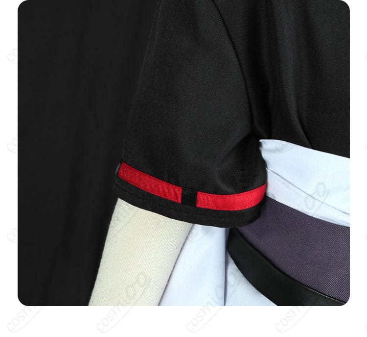 坂田銀時 コスプレ衣装 衣袖装飾ディテール（コスプレ衣装の精緻なデザイン）