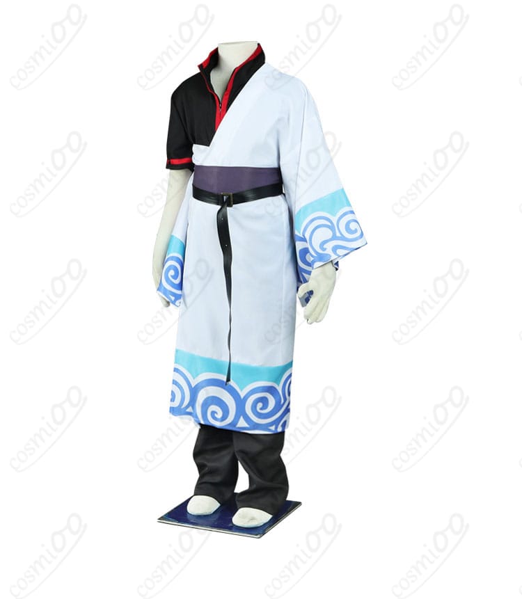 坂田銀時 コスプレ衣装 側面画像（子供用コスプレ衣装）