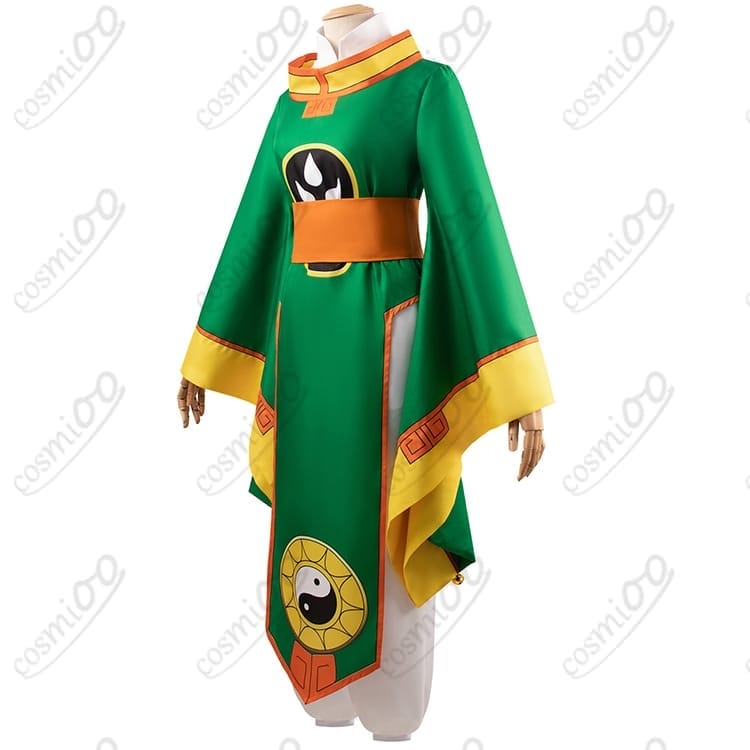 カードキャプターさくら「李小狼」緑の戦闘服コスプレ｜高再現・動きやすい - 2枚目の画像