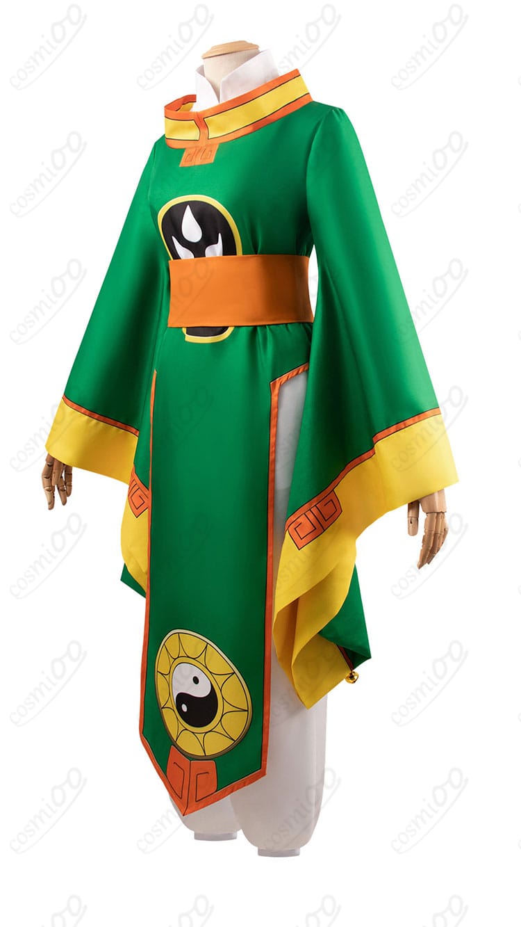 カードキャプターさくら「李小狼」緑の戦闘服コスプレ｜高再現・動きやすい-3