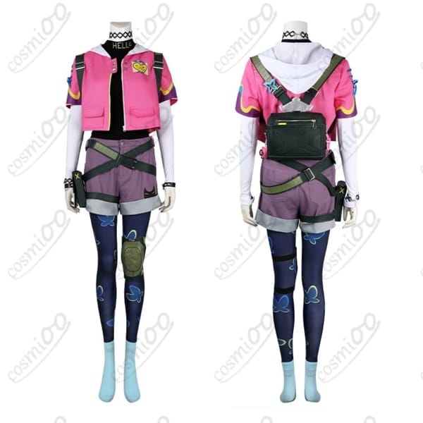 VALORANT『クローヴ』コスプレ衣装 高再現 中性的テックウェア風