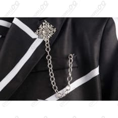 ヴァンパイア騎士 錐生零 コスプレ衣装｜黒主学園・男子黒制服3点セット 高再現 - 4枚目の画像（サムネイル）