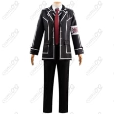 ヴァンパイア騎士 錐生零 コスプレ衣装｜黒主学園・男子黒制服3点セット 高再現 - 1枚目の画像（サムネイル）