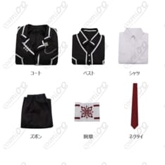 ヴァンパイア騎士 錐生零 コスプレ衣装｜黒主学園・男子黒制服3点セット 高再現 - 5枚目の画像（サムネイル）