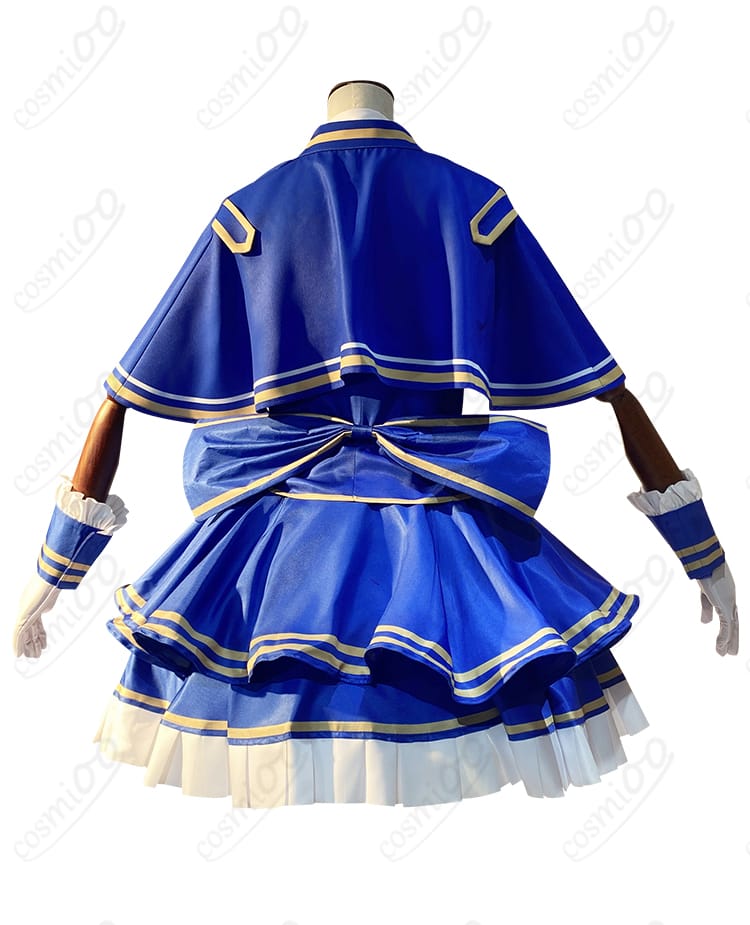 プリパラ 真中らぁら コスプレ衣装 背面画像 バックデザインもリアルに再現、完璧なコスプレ衣装！