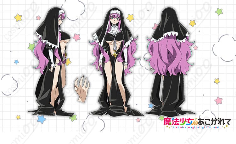 魔法少女にあこがれて シスタギガント コスプレ衣装 役柄人物图。忠实再现角色外观，展现细致的服装设计和精致配件。