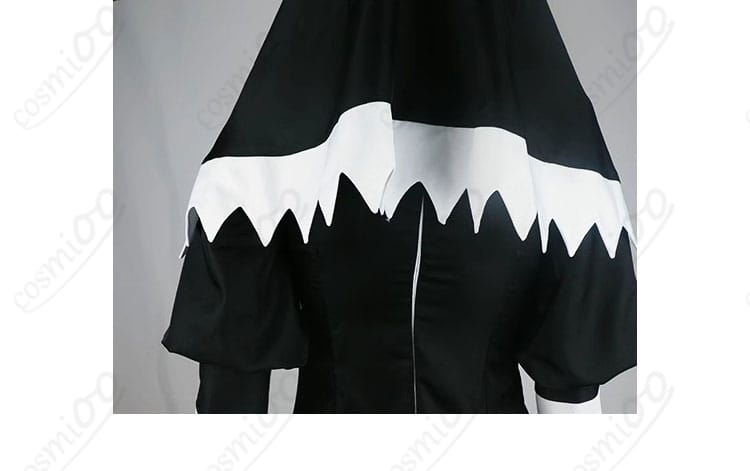 魔法少女にあこがれて シスタギガント コスプレ衣装 头巾背面装饰细节图。精美的头巾背部设计，为角色造型增添亮点。