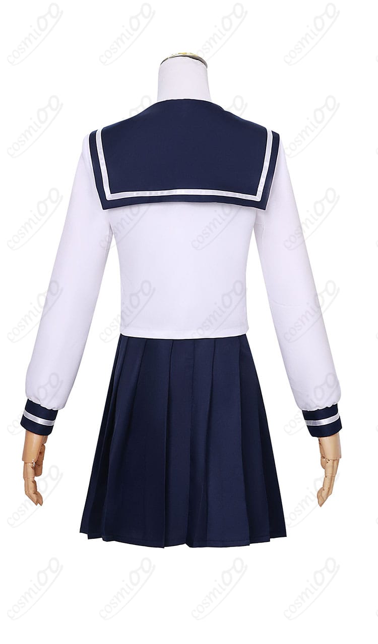 夜桜六美 コスプレ衣装 背面画像｜セーラー服 制服 詳細画像